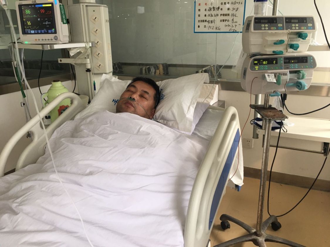 自行车赛选手进ICU