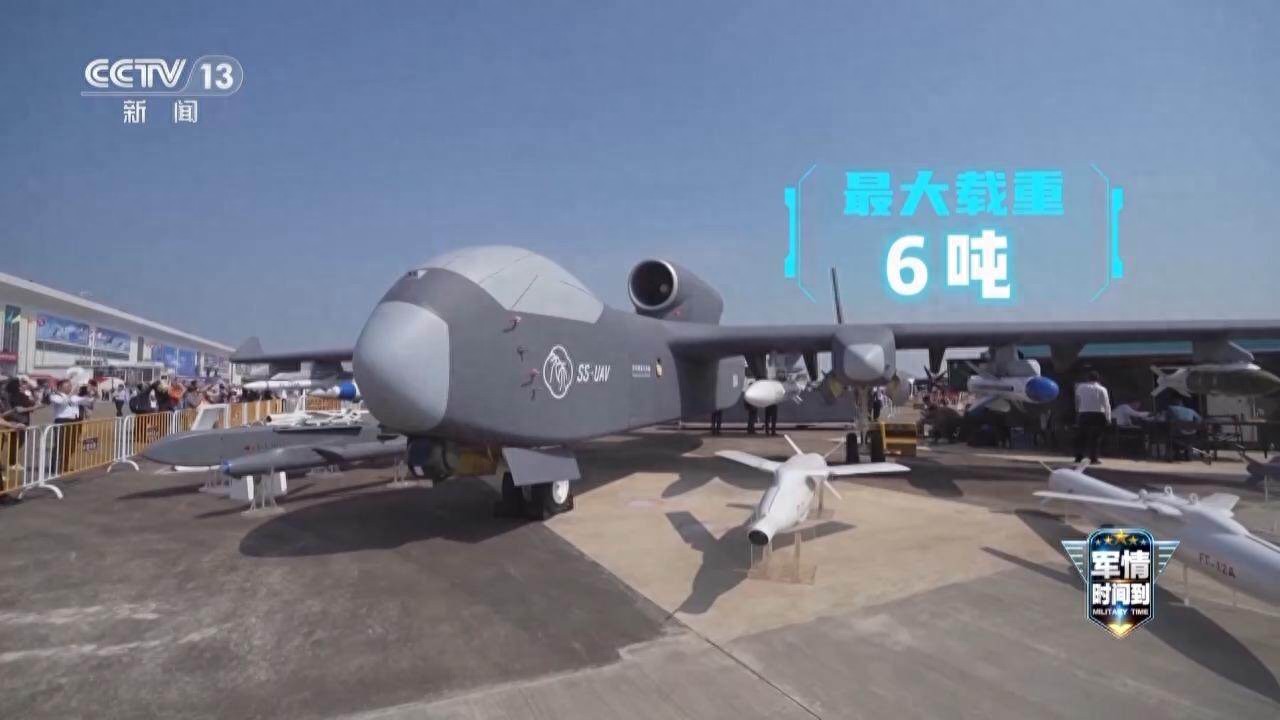 空中无人机航母将飞